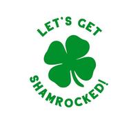 Let's Get Shamrocked! Women's Sweatshirt - White - L - White