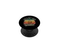 Let's Get Ship Wrecked Funny Pirate PopSockets Adhesive PopGrip