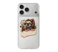 Let's Get Slothed TPU Phone Case Protective Cover Compatible with iPhone 17/17 Air/17 Pro/17 Pro Max