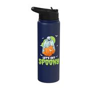 Let's get Spooky Halloween Stainless Steel Insulated Water Bottle