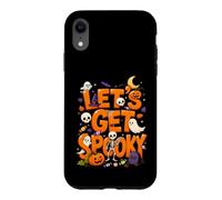 Lets Get Spooky Season Witch Moon Halloween Horror Girls kid Case for iPhone XR