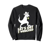 Let's Get T-Wrecked - T-Rex Party Dinosaur Summer Festival Sweatshirt