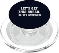 Let's Get This Bread But It's Sourdough Funny Vegan Teacher PopSockets PopGrip for MagSafe