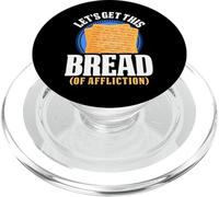 Let's Get This Bread Of Affliction Funny Matzah PopSockets PopGrip for MagSafe