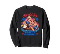 Let's Get This Party Founded Alexander Hamilton 4th Of July Sweatshirt