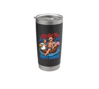 Let's Get This Party Founded Thomas Jefferson 4th of July Stainless Steel Insulated Tumbler