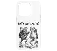 Let's Get Weird Dancing Frogs Fairy Tale Strange Dream Case for iPhone 15 Pro