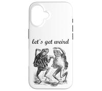 Let's Get Weird Dancing Frogs Fairy Tale Strange Dream Case for iPhone 16