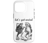 Let's Get Weird Dancing Frogs Fairy Tale Strange Dream Case for iPhone 16 Pro