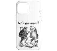 Let's Get Weird Dancing Frogs Fairy Tale Strange Dream Case for iPhone 16 Pro Max