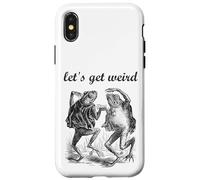 Let's Get Weird Dancing Frogs Fairy Tale Strange Dream Case for iPhone X/XS