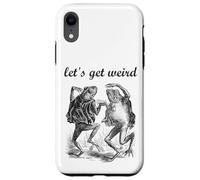 Let's Get Weird Dancing Frogs Fairy Tale Strange Dream Case for iPhone XR