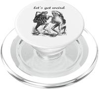 Let's Get Weird Dancing Frogs Fairy Tale Strange Dream PopSockets PopGrip for MagSafe