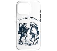 Let's Get Weird trippy occult dancing frogs Weird Case for iPhone 16 Pro