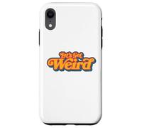 Let's Get Weird Vintage Festival Typography Case for iPhone XR