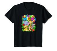 Let's Get Wild Cute Safari Animals T-Shirt