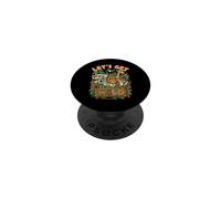 Lets Get Wild Safari Animals Jungle Party Design PopSockets Adhesive PopGrip