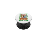 Let's Get Wild Zoo Trip For Animals Adventure Lovers Family PopSockets Adhesive PopGrip