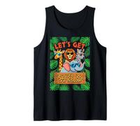 Let's Get Wild Zoo Trip for Animals Adventure Lovers Family Tank Top