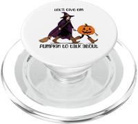 Let's Give Em Something To Talk About Pumpkin Witch PopSockets PopGrip for MagSafe
