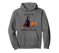 Let's Give Em Something To Talk About Pumpkin Witch Pullover Hoodie