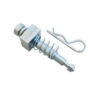 Let's Go Aero SHP359 Silent Hitch Pin for 2 Inch Hitch, Metallic