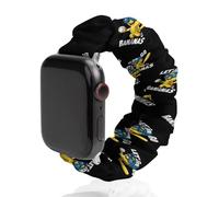Let's Go Bananas Baseball-1 Scrunchie Watch Bands Soft Elastic Replacement Wristband Compatible with Apple Watch 38mm/40mm