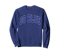 Let's GO BLUE Summer Camp Team Competition Event War Game Sweatshirt