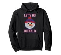 LET'S GO BUFFALO - NY holiday 716 snowman ugly sweater Bflo Pullover Hoodie