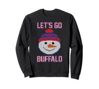 LET'S GO BUFFALO - NY holiday 716 snowman ugly sweater Bflo Sweatshirt