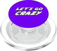 Let's Go Crazy | 1980's song 90's Music Purple One PopSockets PopGrip for MagSafe