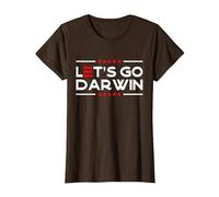 Lets GO Darwin T-Shirt, Women, Brown, 3X-Large