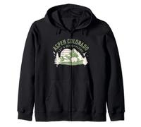 Let's Go Explore Aspen Colorado Zip Hoodie