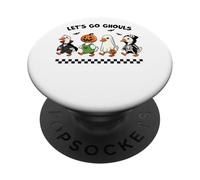 Let's Go Ghouls Duck Halloween Theme PopSockets Adhesive PopGrip