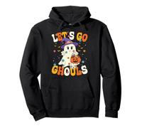 Lets Go Ghouls Funny Halloween Costume Ghost Pullover Hoodie