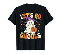 Lets Go Ghouls Funny Halloween Costume Ghost T-Shirt