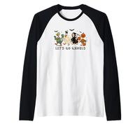 Let's Go Ghouls Trick Or Honk Raglan Baseball Tee