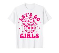 Let's Go Girls Disco Ball Western Country Southern Cowgirl T-Shirt
