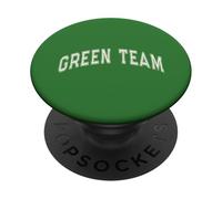 Let's Go GREEN TEAM Field Day Kid Summer Camp War Game Cheer PopSockets Adhesive PopGrip