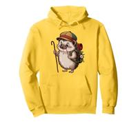 Let's go - Hiking adventure with hedgehog Pullover Hoodie
