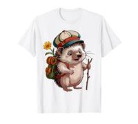 Let's go - Hiking adventure with hedgehog T-Shirt