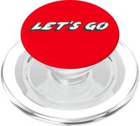 Let's Go | Let Us Go Time To Go Gotta Go Go PopSockets PopGrip for MagSafe