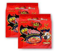 [Let's Go Market] Samyang Buldak Ramen Hot Chicken Flavour Noodle (Pack of 10) (Red (Double Spicy))