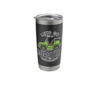Let's go on a Roadtrip to Anywhere Adventure Stainless Steel Insulated Tumbler