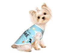 Let's Go on an Adventure for Dog Shirts Elastic Soft Dog T-Shirts Breathable Pet Clothes Pet Apparel Tee Shirt for Puppy Kitty Cats Small Medium Dogs