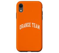 Let's Go ORANGE TEAM Summer Camp Competition War Game Day Case for iPhone XR