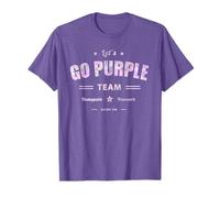 Let's GO Purple Team Competition Game Day Spirit Week Friday T-Shirt