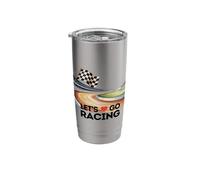 Let's go Racing Race Day Stainless Steel Insulated Tumbler