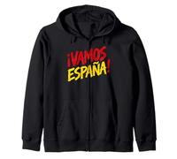 Let's Go Spain! in Spanish Zip Hoodie