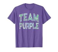 Let's Go Team Purple Summer Camp Game Day Tournament T-Shirt